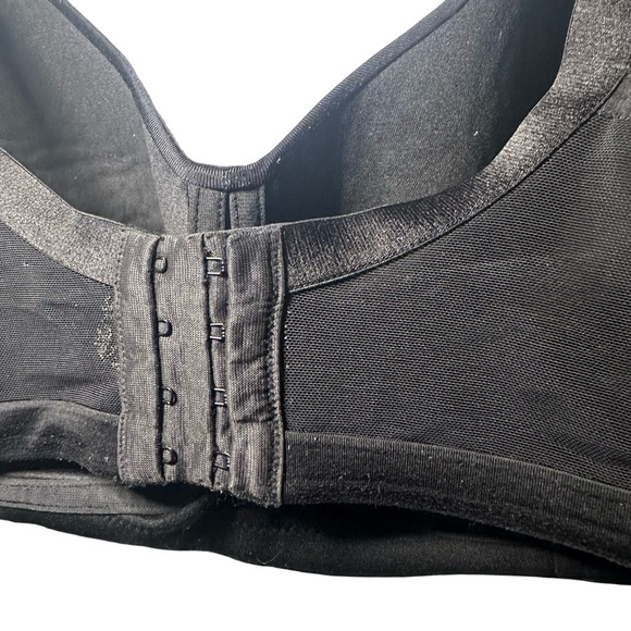 Cacique Full Coverage Underwire Support Lined Lane Bryant Black Bra size 40D - Picture 10 of 11